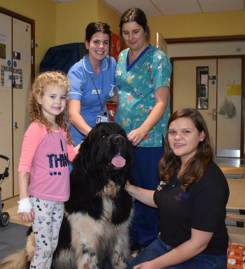 Ellie and Tizz at RUH, Bath